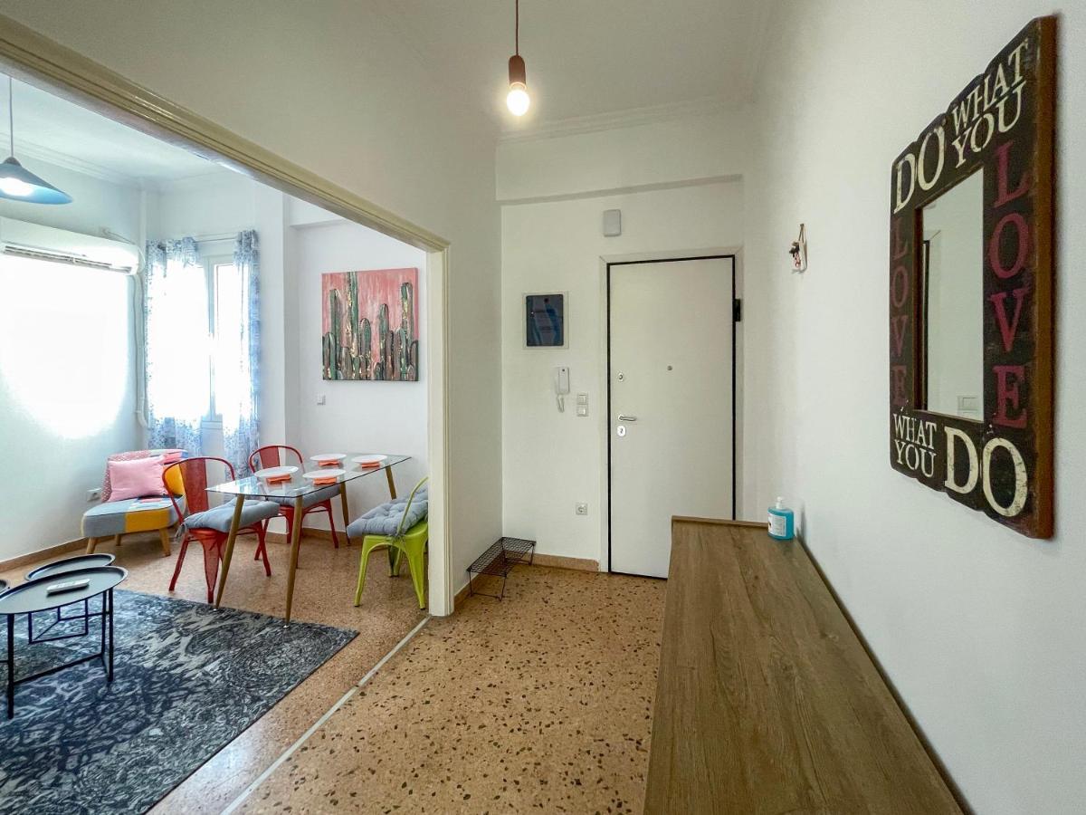 Soho Vivid 55Sqm Apt In Athens Apartment ภายนอก รูปภาพ