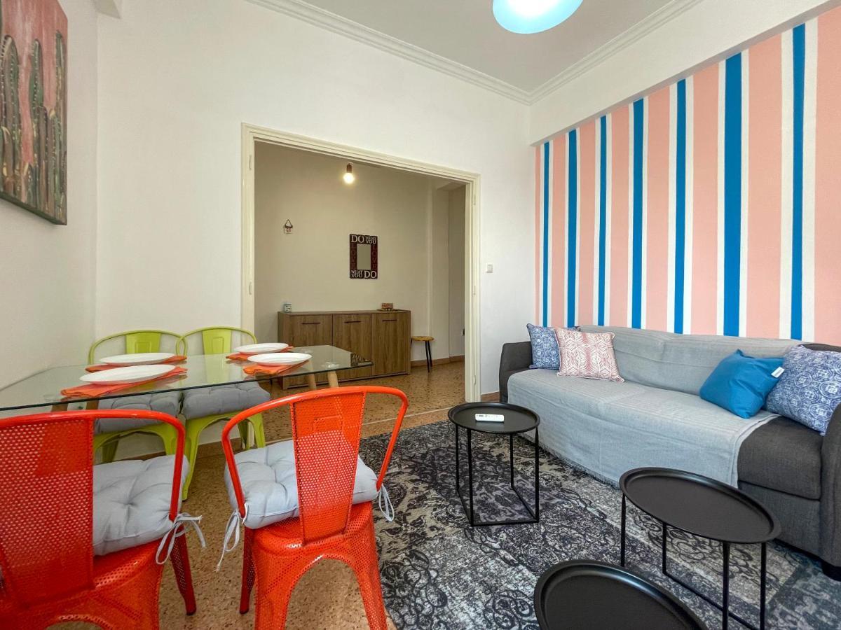 Soho Vivid 55Sqm Apt In Athens Apartment ภายนอก รูปภาพ