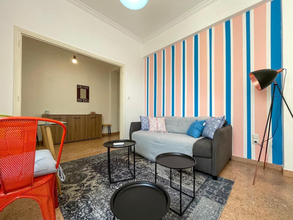 Soho Vivid 55Sqm Apt In Athens Apartment ภายนอก รูปภาพ